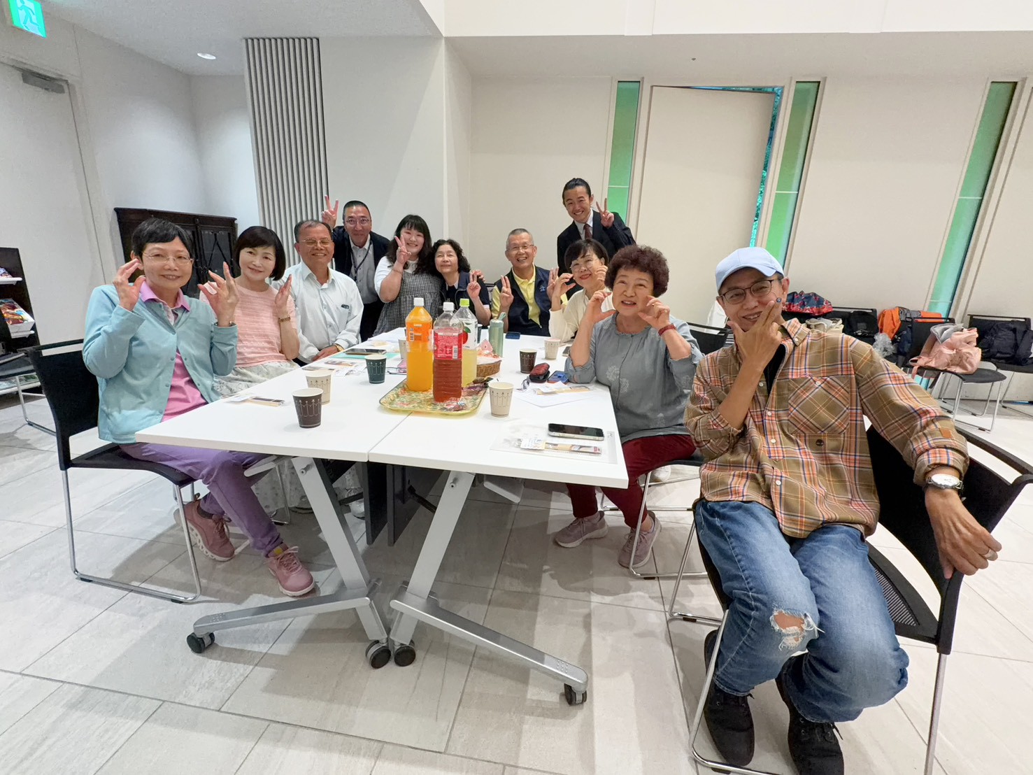 神戶樂齡遊學自由行修了式合影