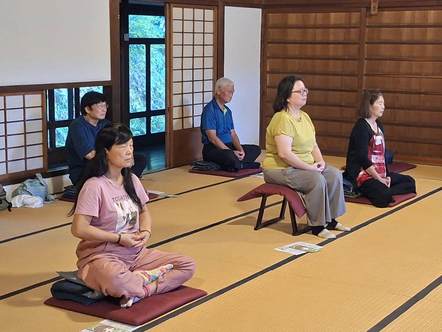 北九州樂齡遊學坐禪體驗